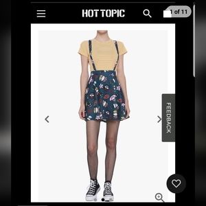 Hot Topic Naruto X Hello Kitty Skirt